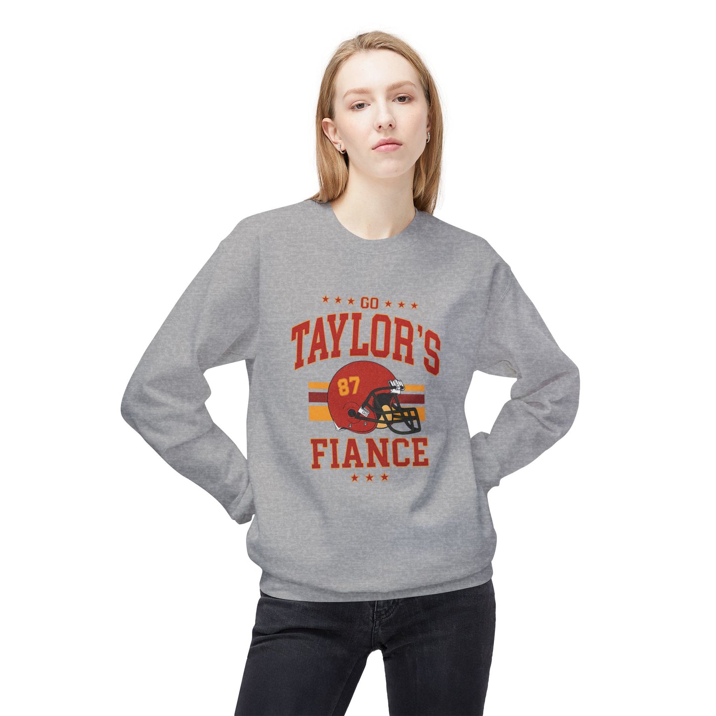 Go Taylor's Fiancé Chiefs-Inspired Sweatshirt
