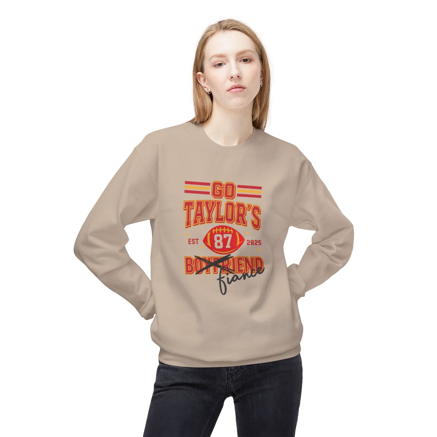 Go #87! Taylor's Fiancé Fan Sweatshirt