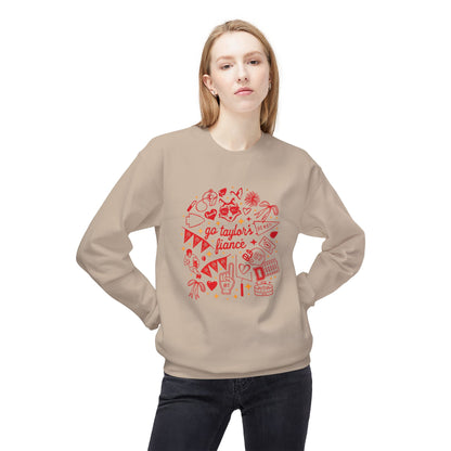Go Taylor's Fiancé – Football Love Sweatshirt