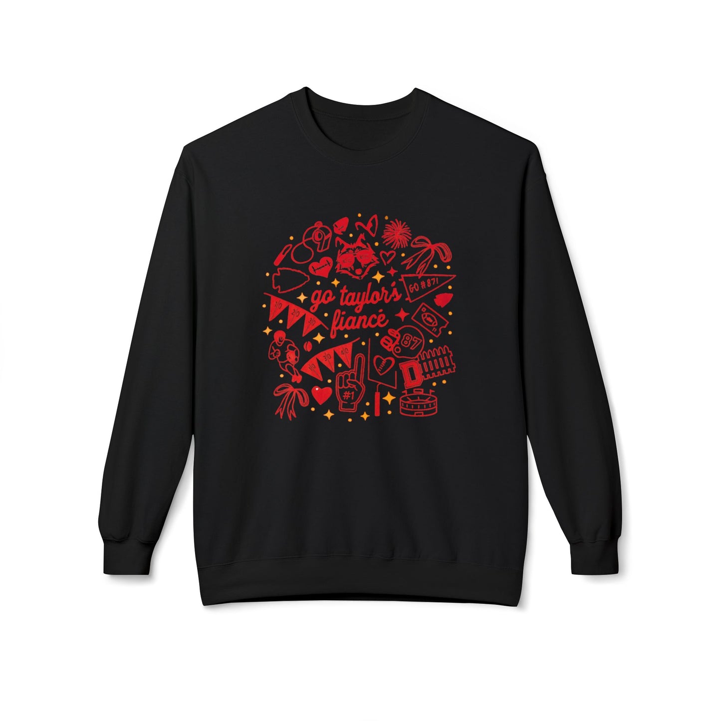 Go Taylor's Fiancé – Football Love Sweatshirt