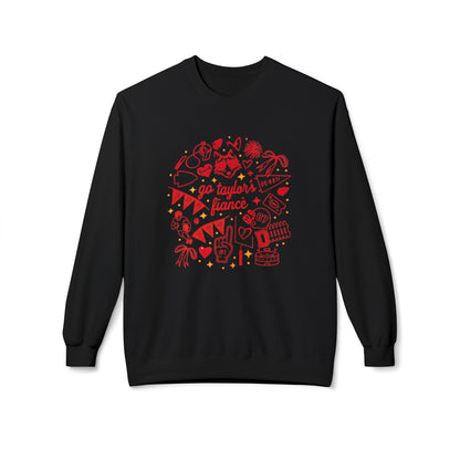 Go Taylor's Fiancé – Football Love Sweatshirt