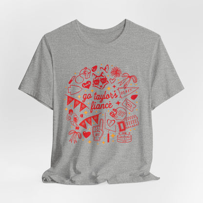 GO Taylor's Fiancé – Football Love Shirt