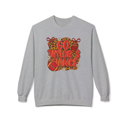 Taylor & Travis Engagement Leopard Print Sweatshirt - Go Taylor's Fiancé