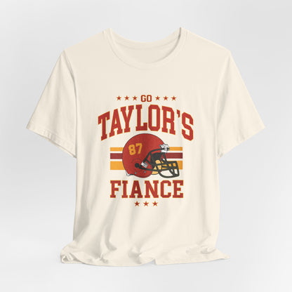Go Taylor's Fiancé Chiefs-Inspired T-Shirt