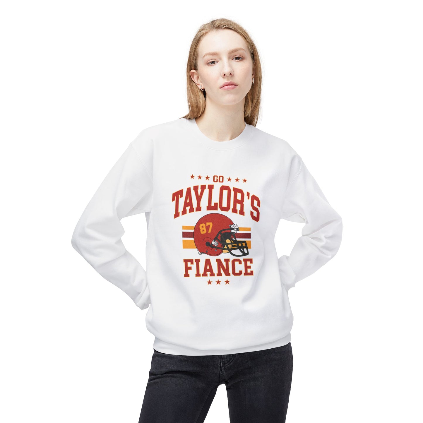 Go Taylor's Fiancé Chiefs-Inspired Sweatshirt