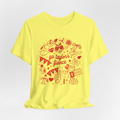GO Taylor's Fiancé – Football Love Shirt