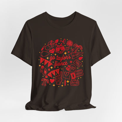 GO Taylor's Fiancé – Football Love Shirt