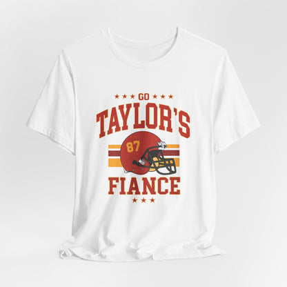 Go Taylor's Fiancé Chiefs-Inspired T-Shirt
