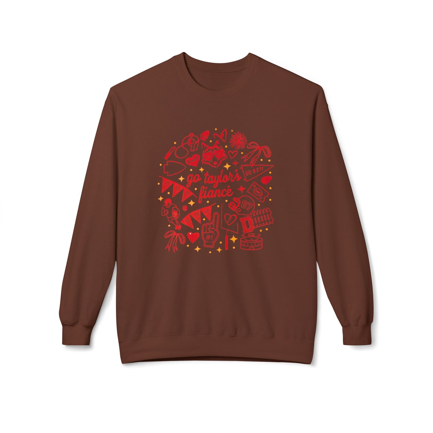 Go Taylor's Fiancé – Football Love Sweatshirt