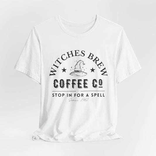 Witches Brew Coffee Co Halloween Shirt