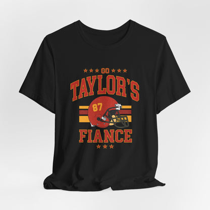 Go Taylor's Fiancé Chiefs-Inspired T-Shirt