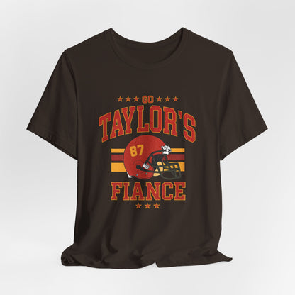 Go Taylor's Fiancé Chiefs-Inspired T-Shirt