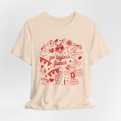 GO Taylor's Fiancé – Football Love Shirt