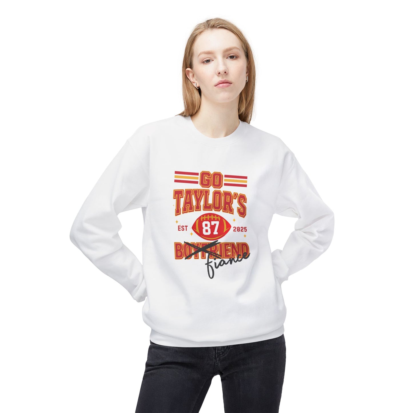 Go #87! Taylor's Fiancé Fan Sweatshirt