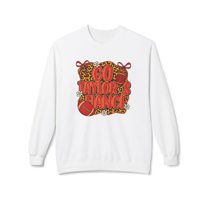 Taylor & Travis Engagement Leopard Print Sweatshirt - Go Taylor's Fiancé