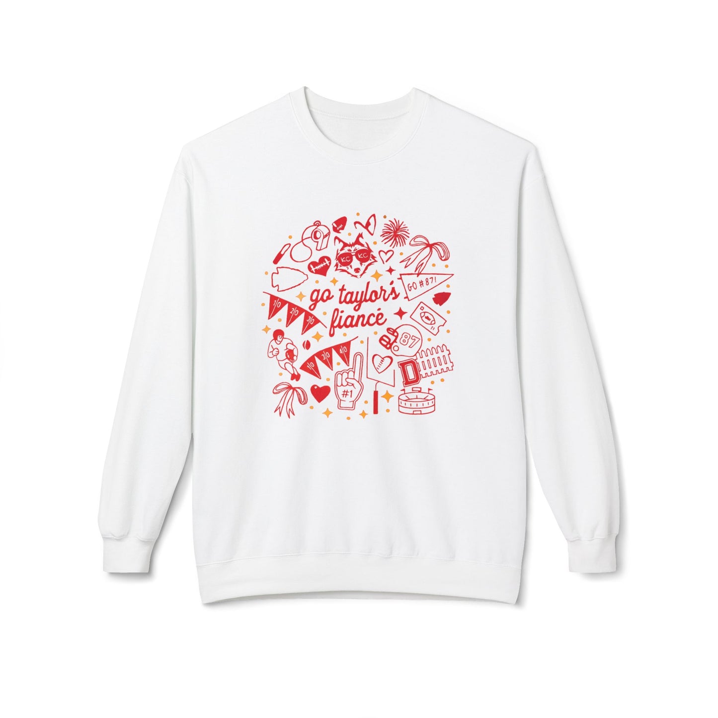 Go Taylor's Fiancé – Football Love Sweatshirt
