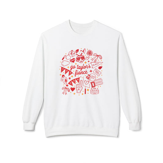 Go Taylor's Fiancé – Football Love Sweatshirt