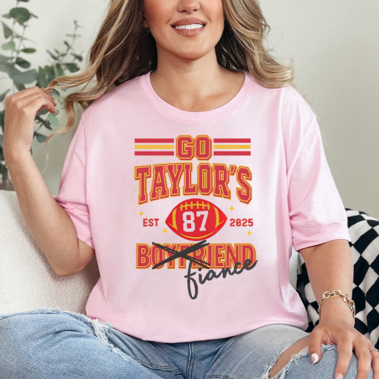 Go #87! Taylor's Fiancé Fan Graphic Shirt