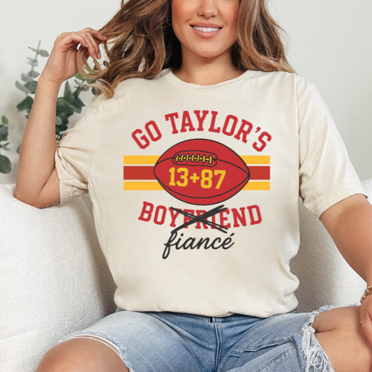 Boyfriend to Fiancé Taylor Swift Fan Tee